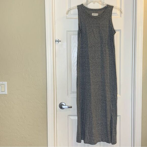 Current Elliott The Perfect Muscle Tee Dress Heathered Gray Size Small - Picture 2 of 10